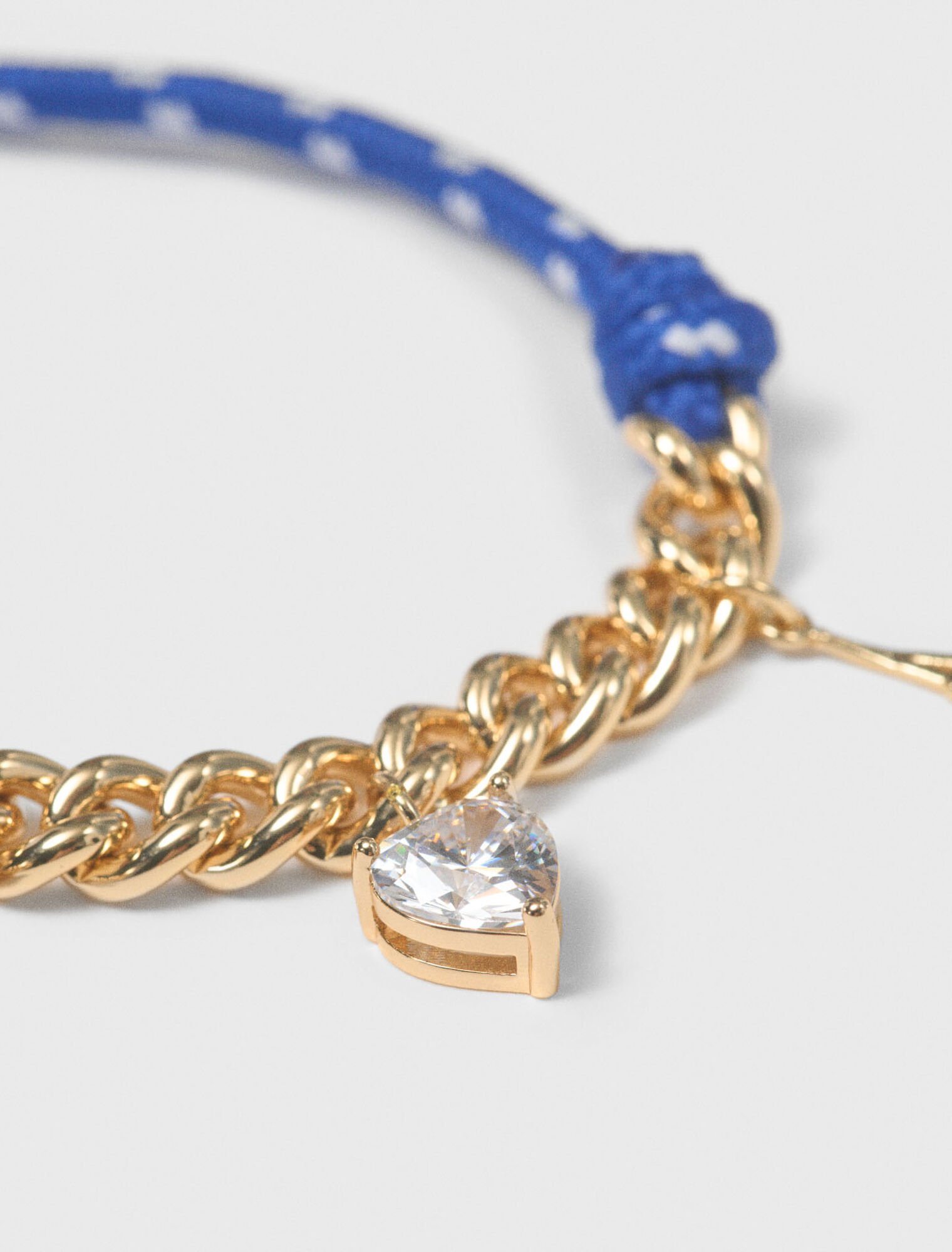 Marine cord chain bracelet