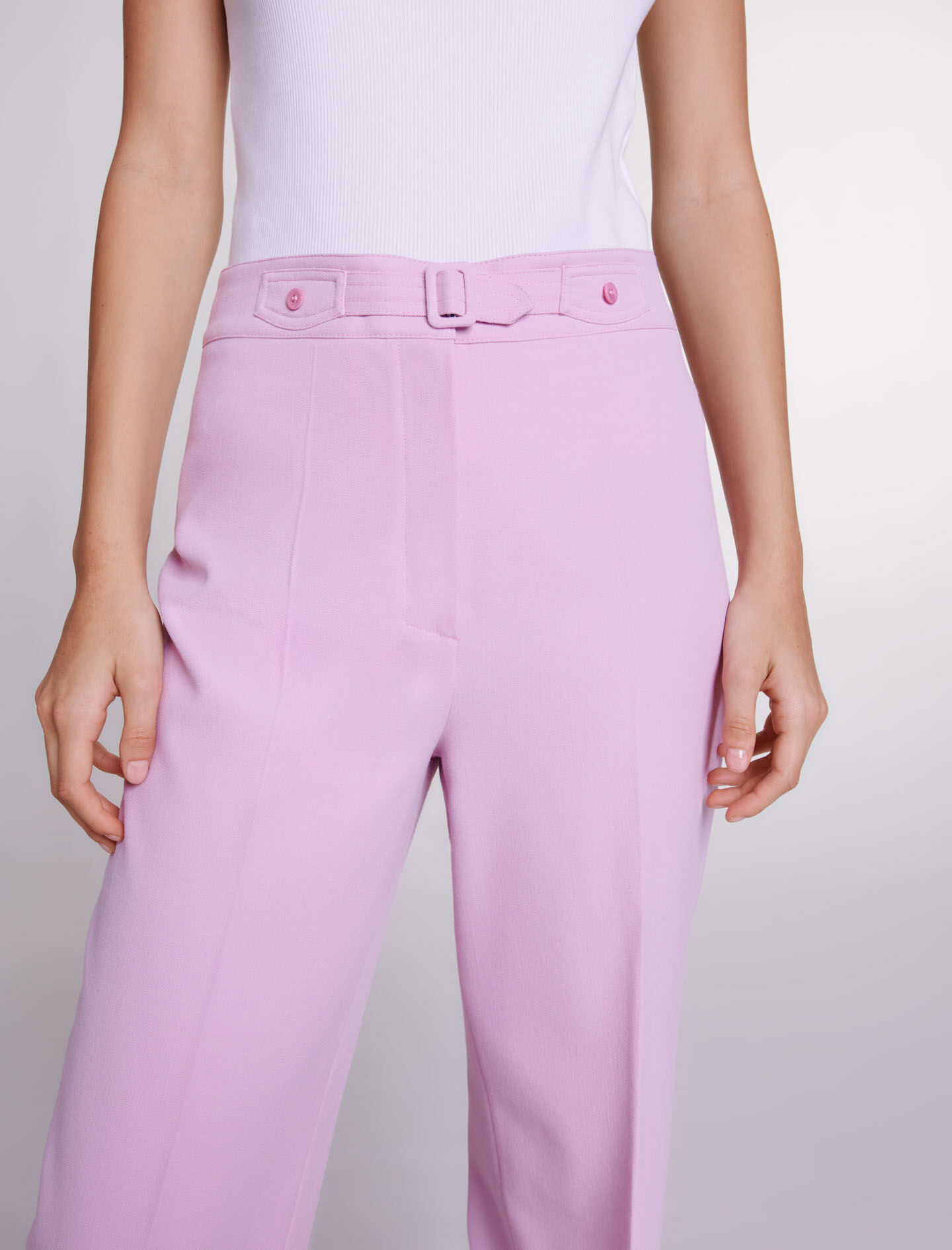 Wide-leg suit trousers - Pants & Jeans | Maje Wide-leg suit trousers - Pants & Jeans | Maje