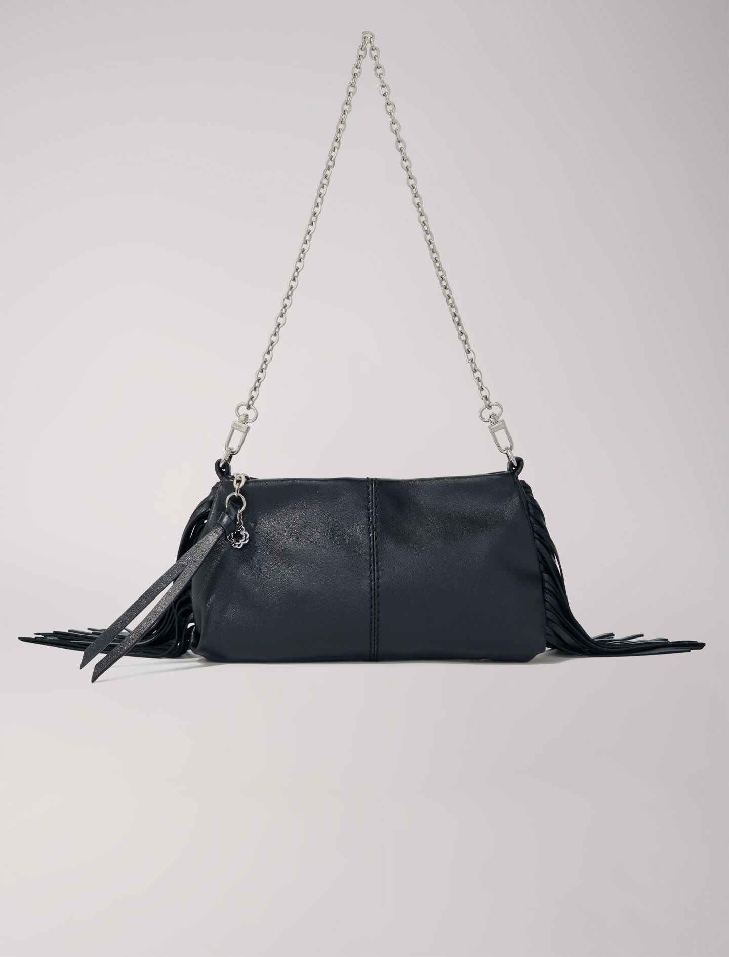 Miss M plain leather clutch bag Miss M Pouch Maje
