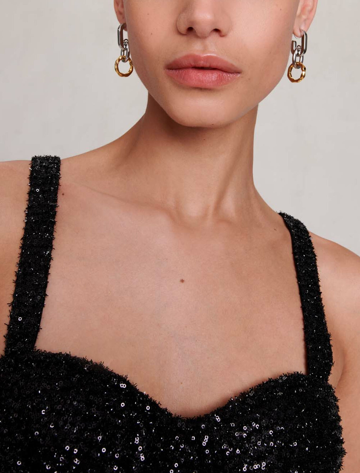 Sparkly bustier