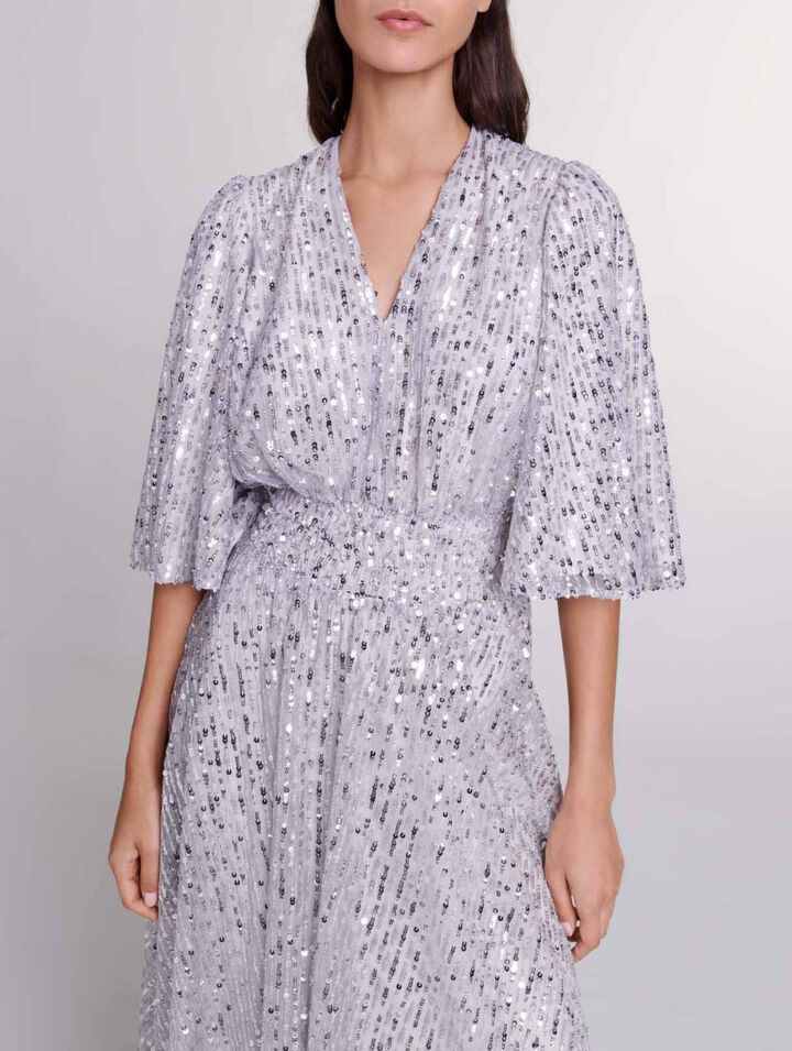 Sequin maxi dress