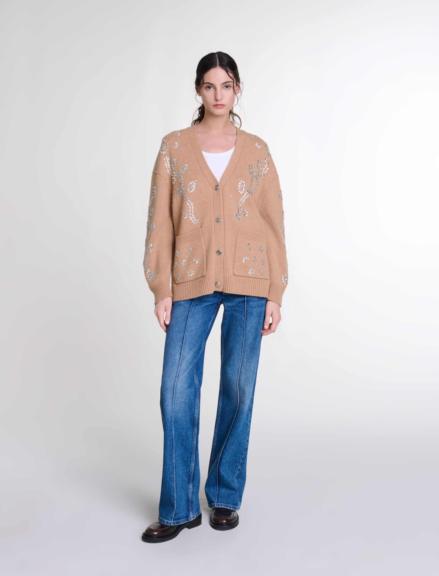 Maje cardigan new arrivals