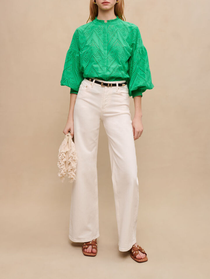 Wide-leg jeans