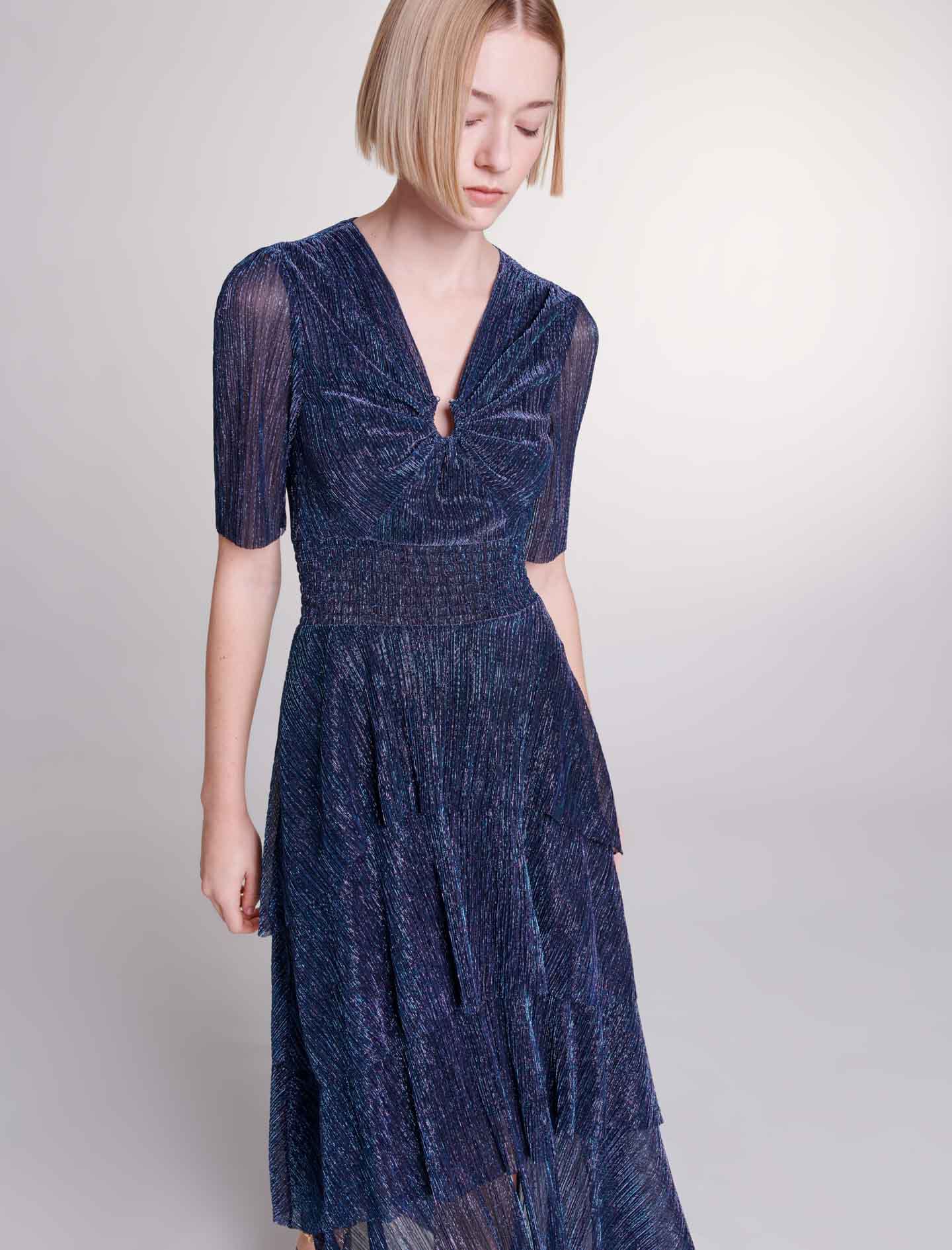 Maje blue dress online