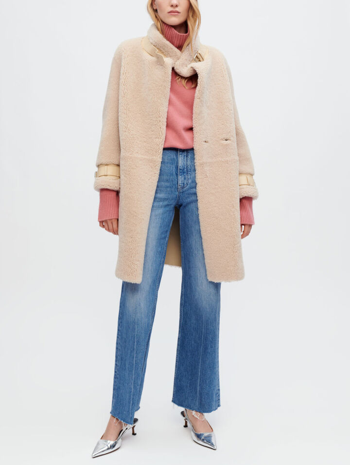 Shearling coat