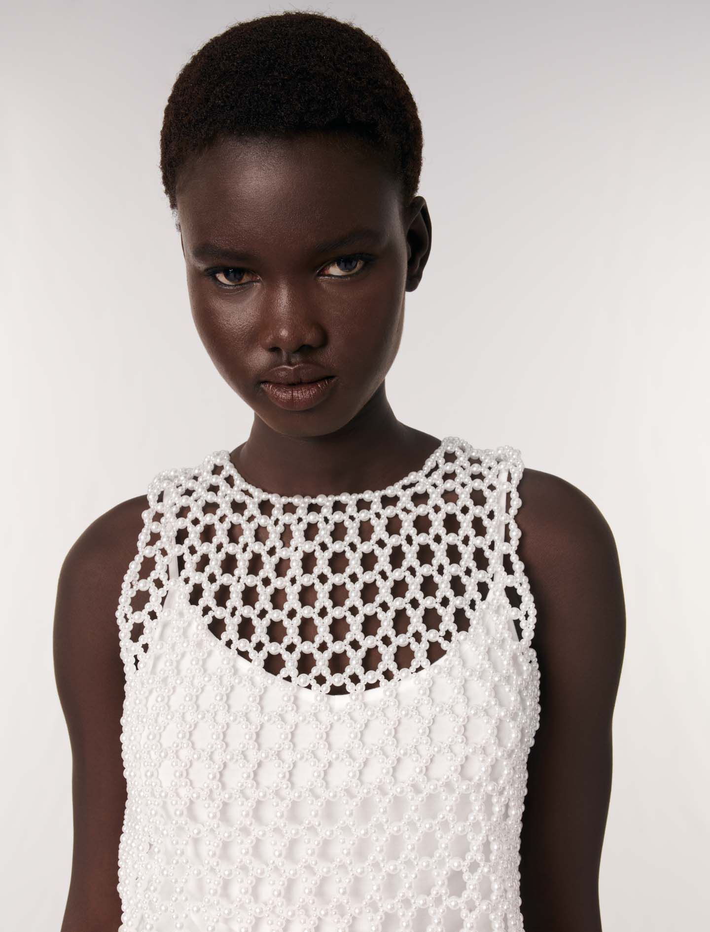 Beaded top - Tops | Maje Beaded top - Tops | Maje