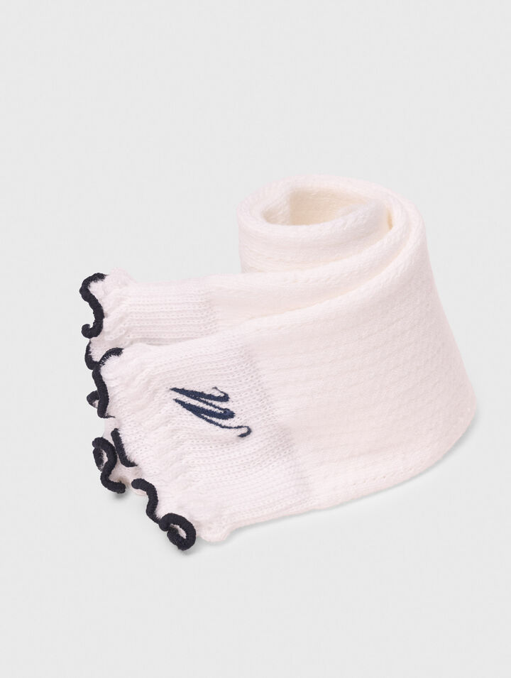 Cotton pointelle socks