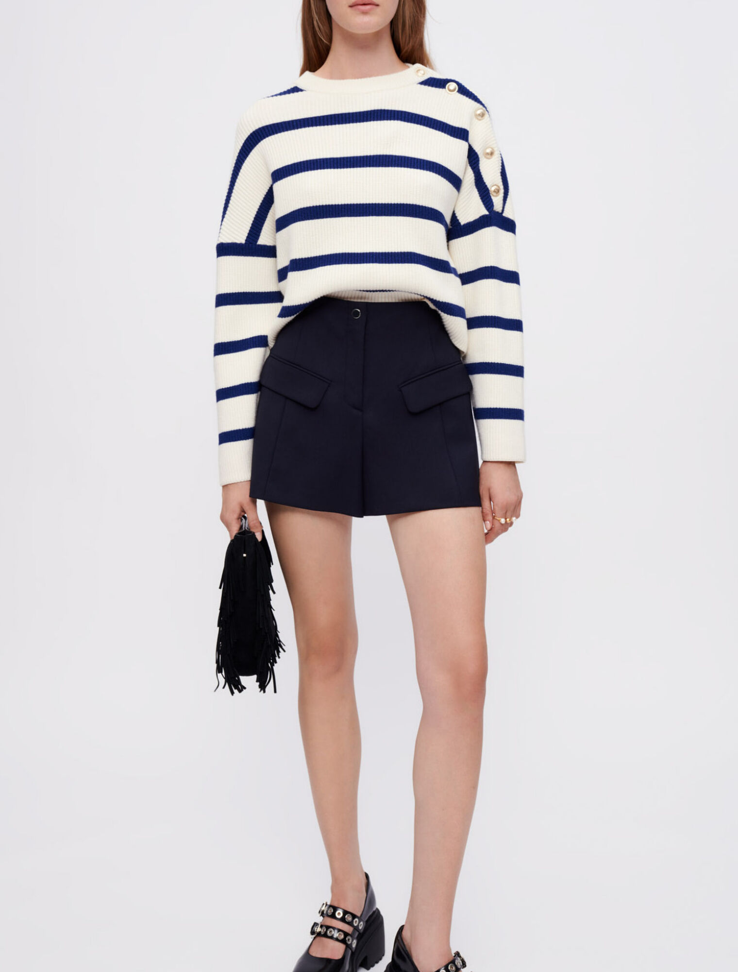 High waisted shorts