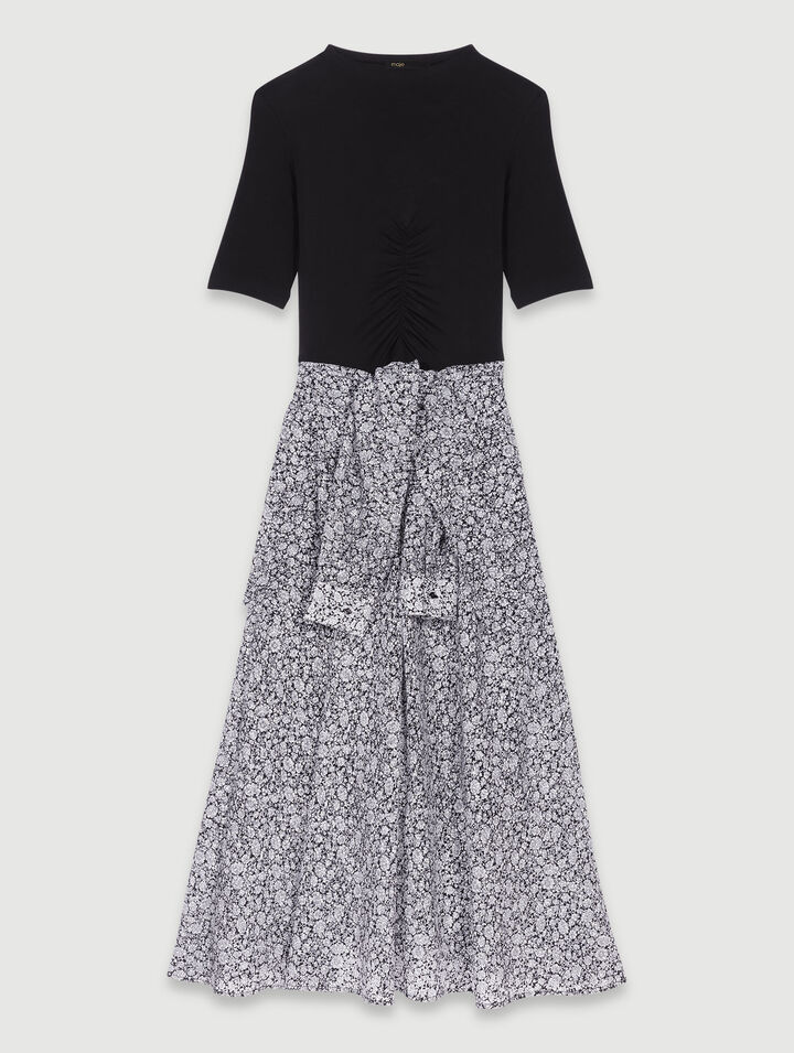 Long floral dress