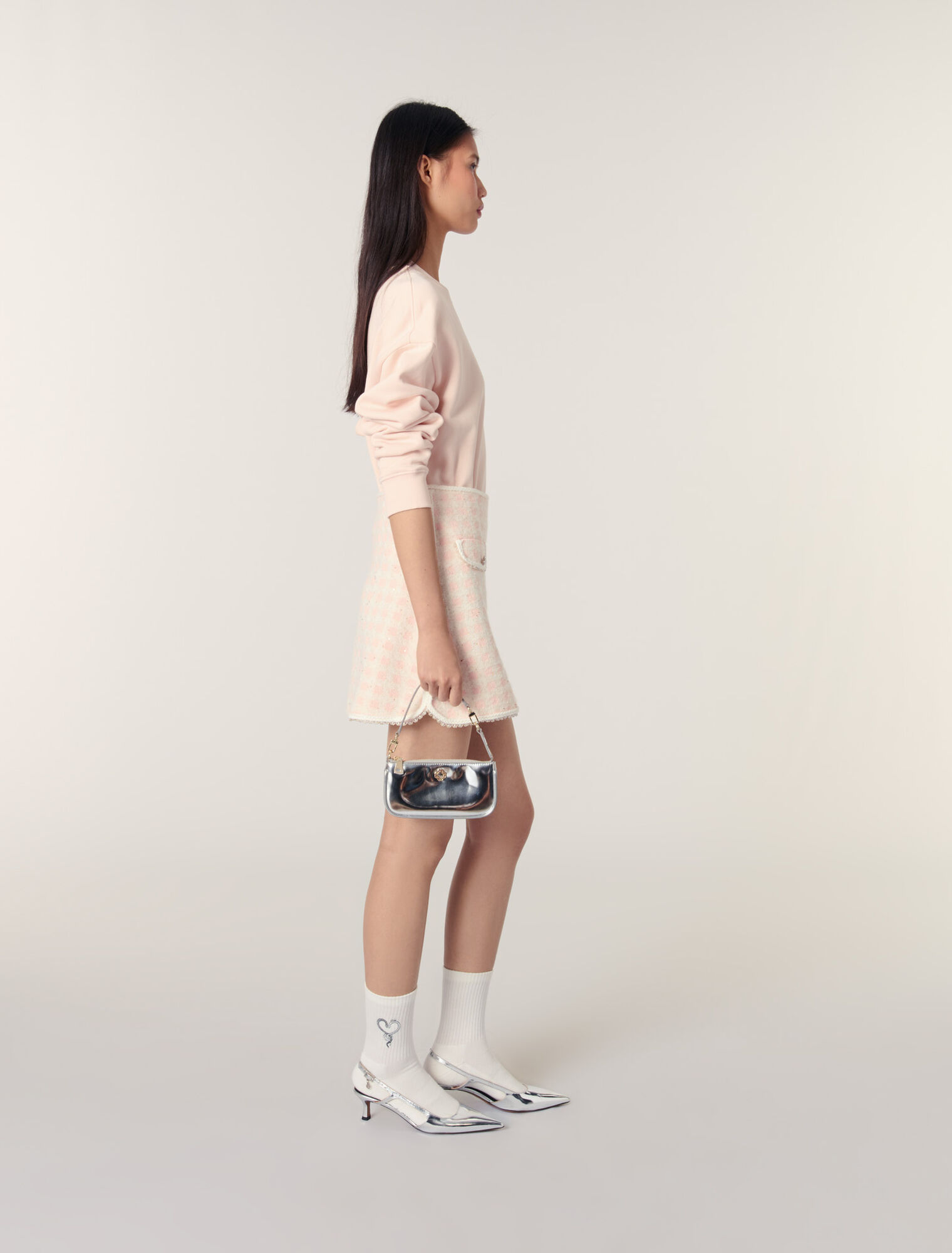 Embroidered sweatshirt