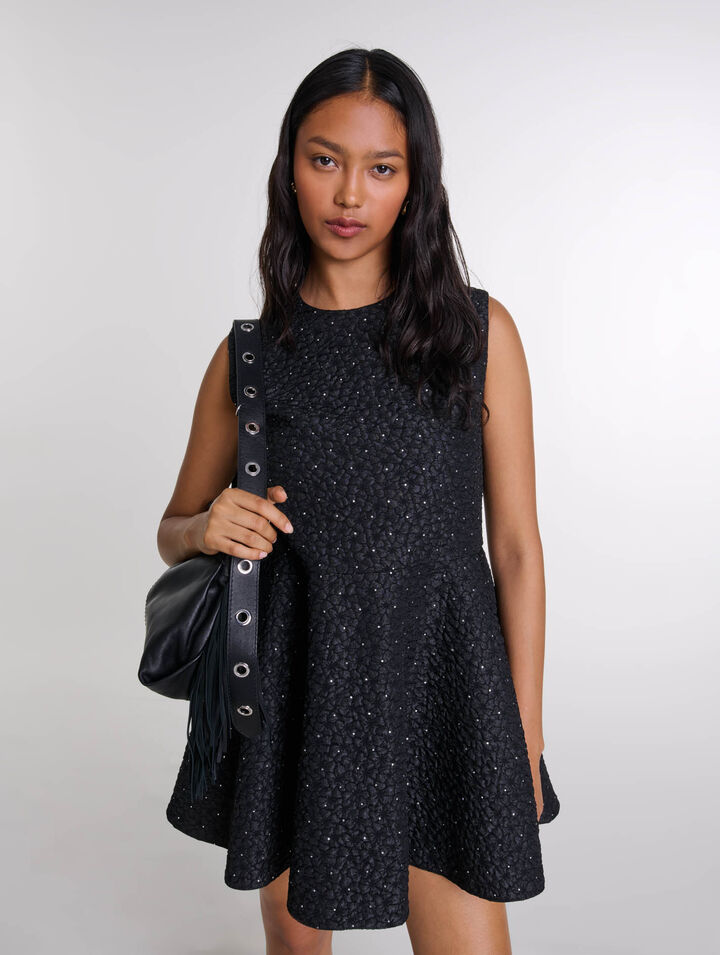 Rhinestone playsuit dress