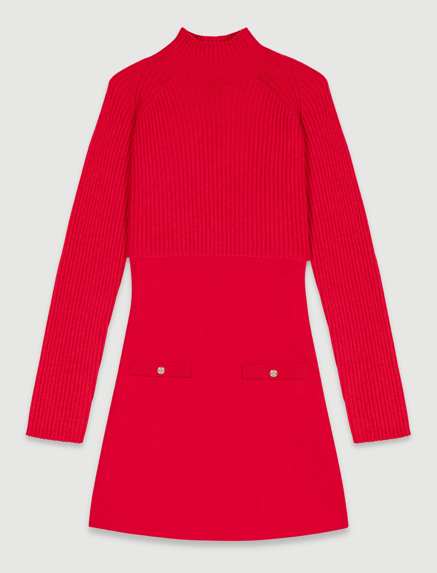 Maje robe longue rouge shop