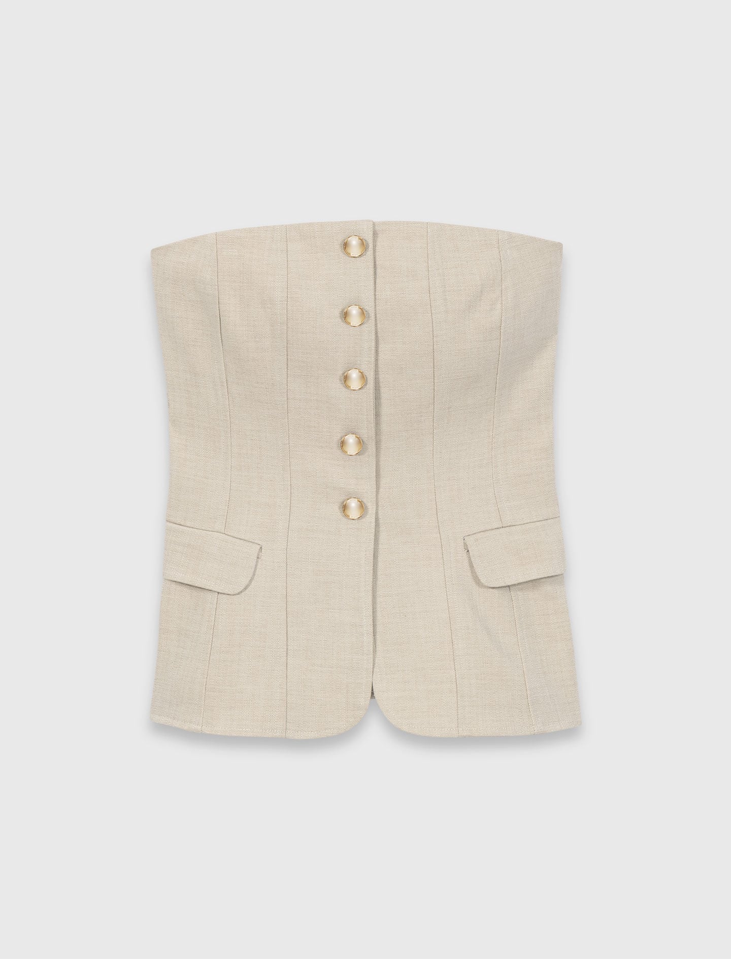 Tailored bustier top 6