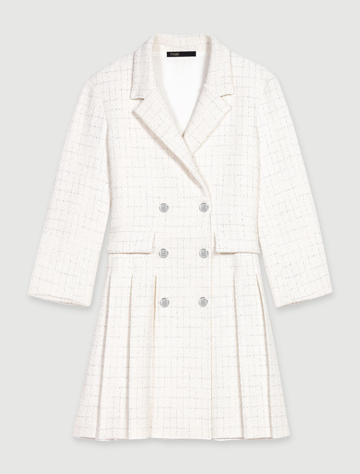 Short button-up dress