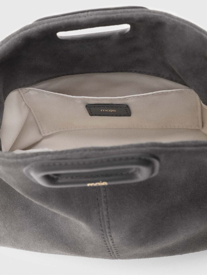 Miss M mini suede bag