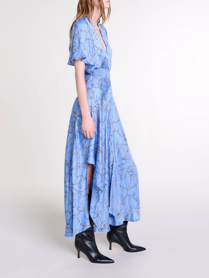 Patterned maxi dress