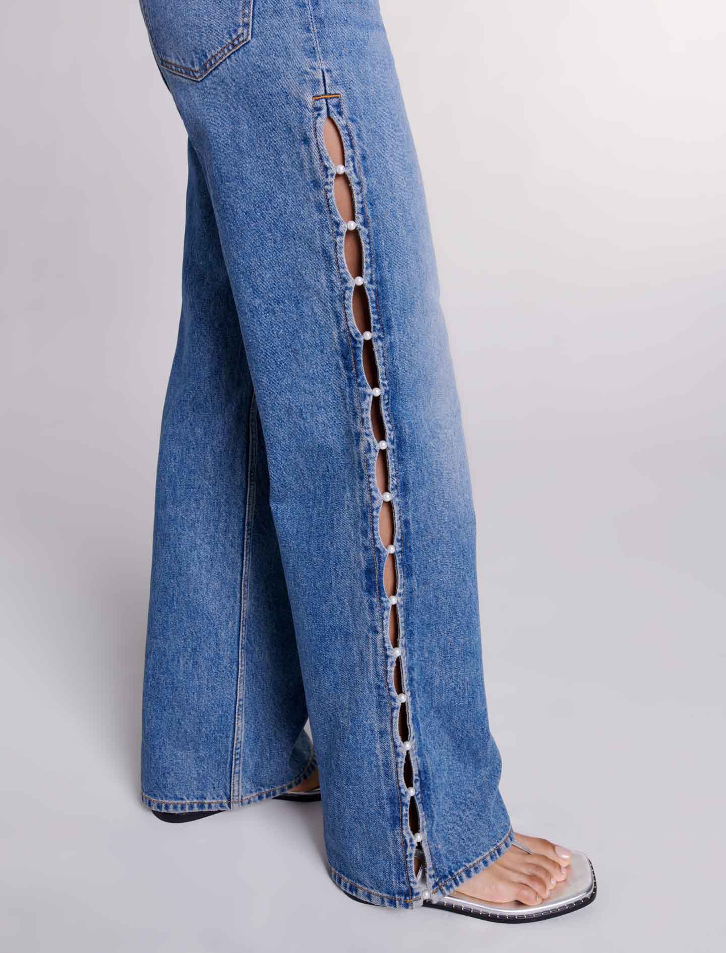 High Rise Manhattan Bootcut Jean - Duchess - PAIGE