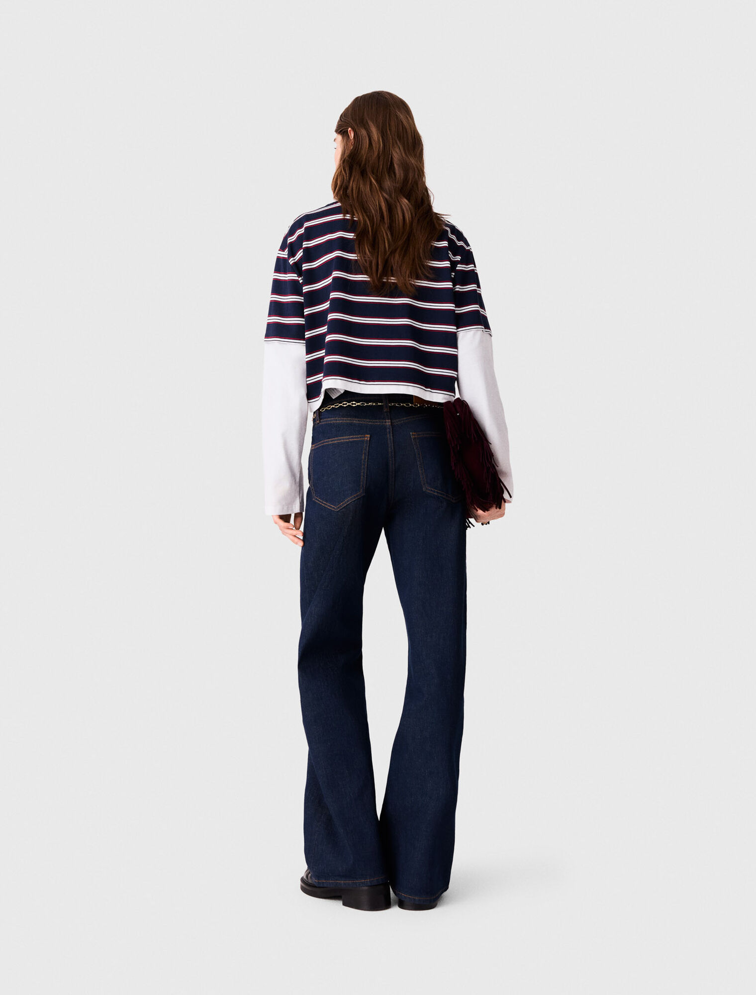 Layered-effect T-shirt