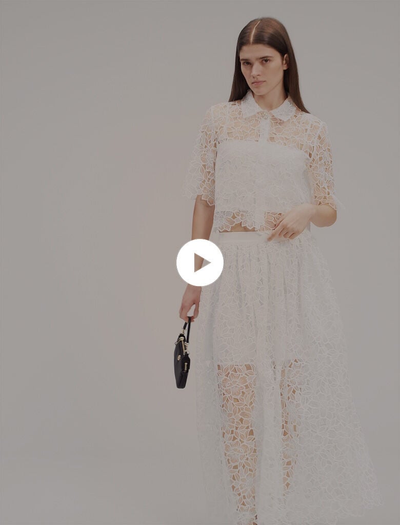 Floral guipure maxi skirt - Maxi skirts | Maje Floral guipure maxi skirt - Maxi skirts | Maje