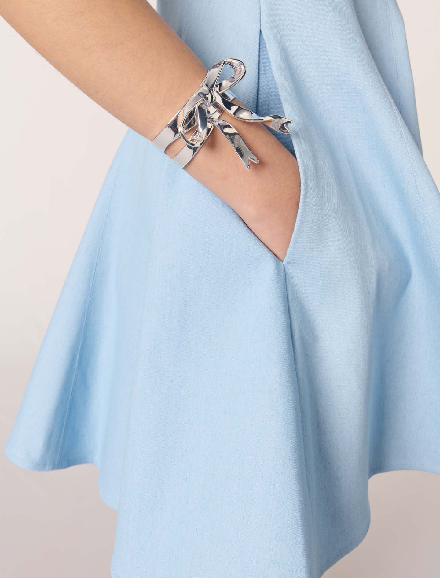 Ribbon short dress – Riu