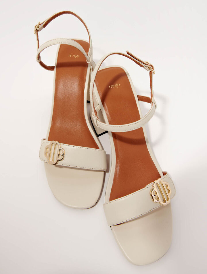 Leather sandals