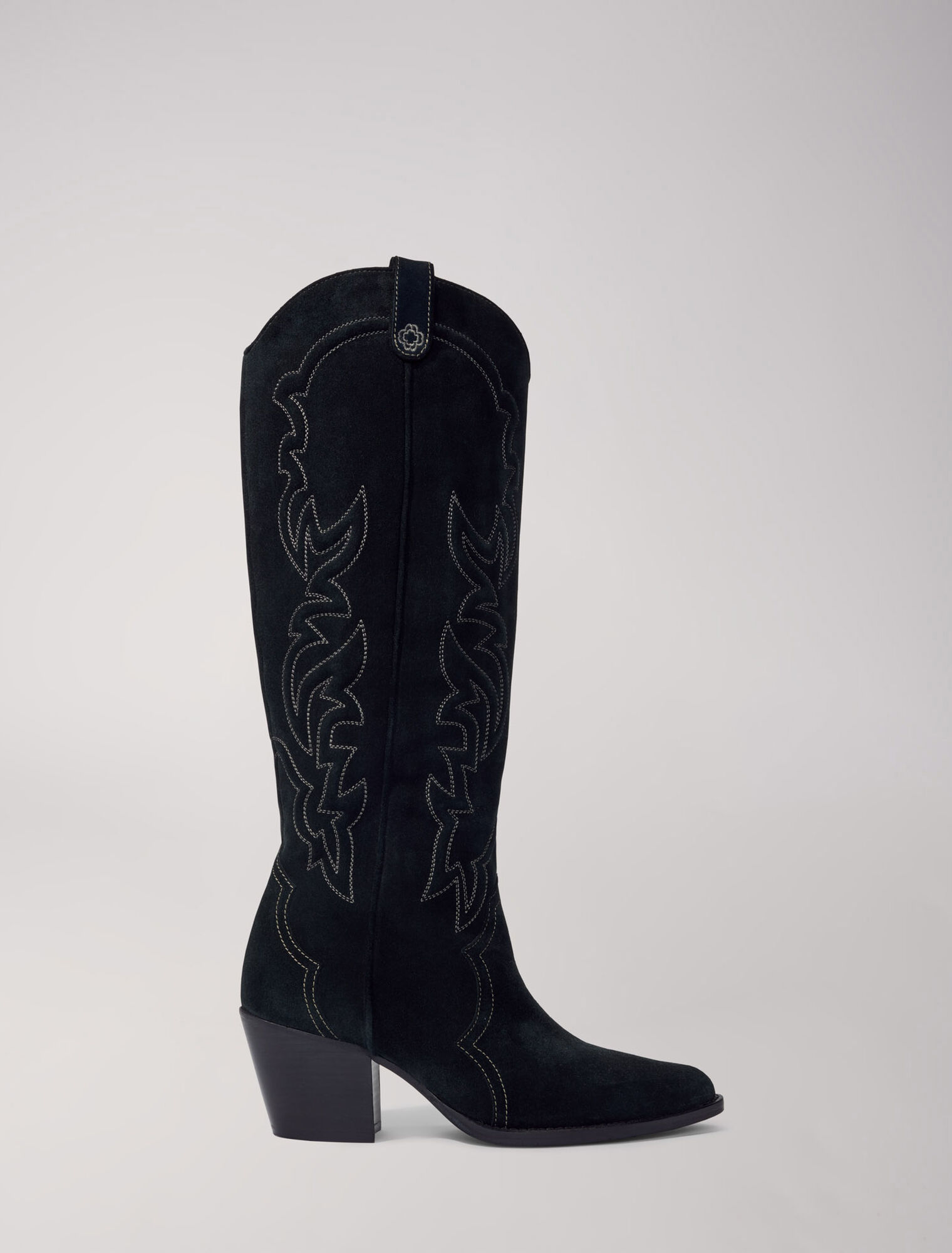 Highleg cowboy boots Booties & Boots Maje