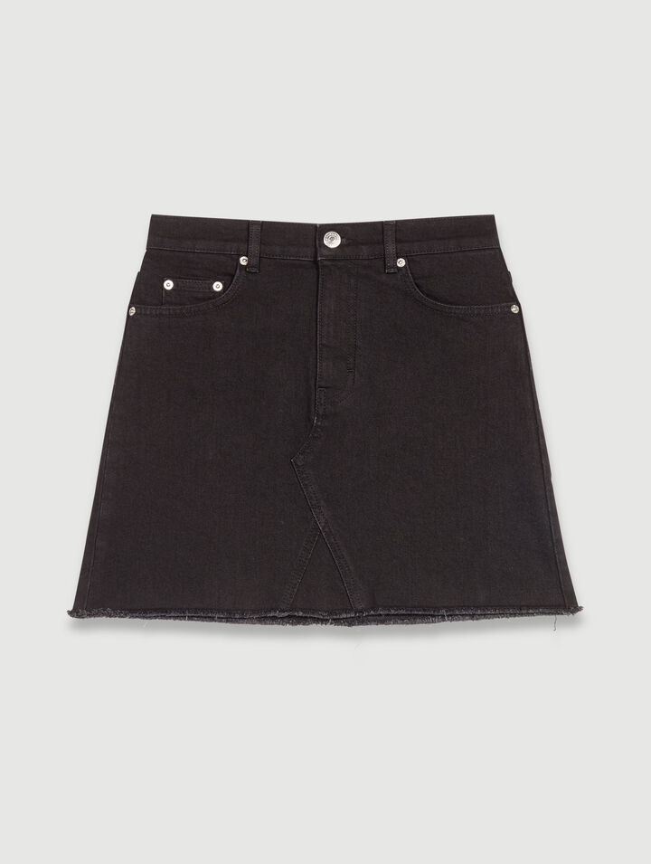 Denim skirt