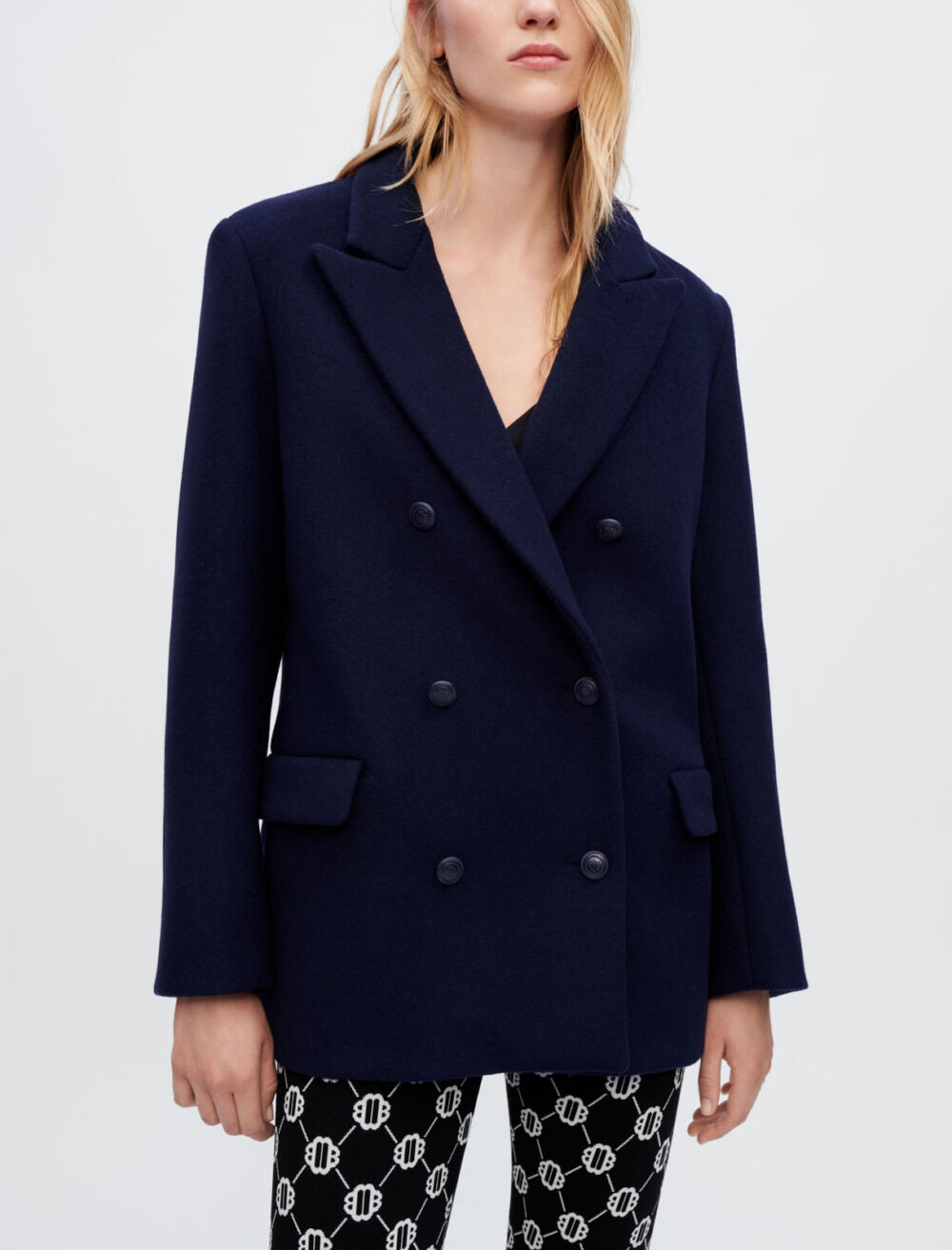Maje oversize coat sales