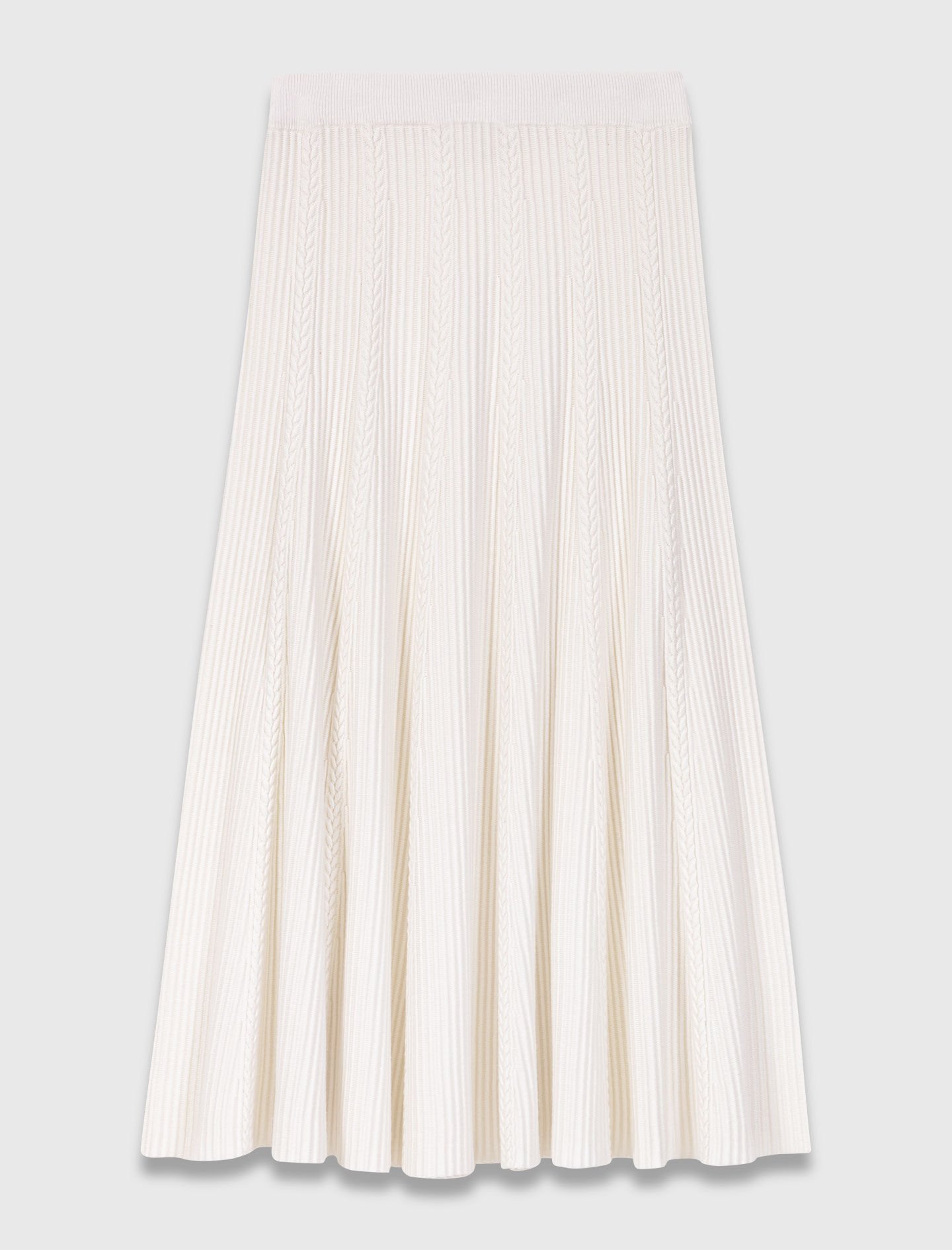 High-neck jumper White for Women | Maje