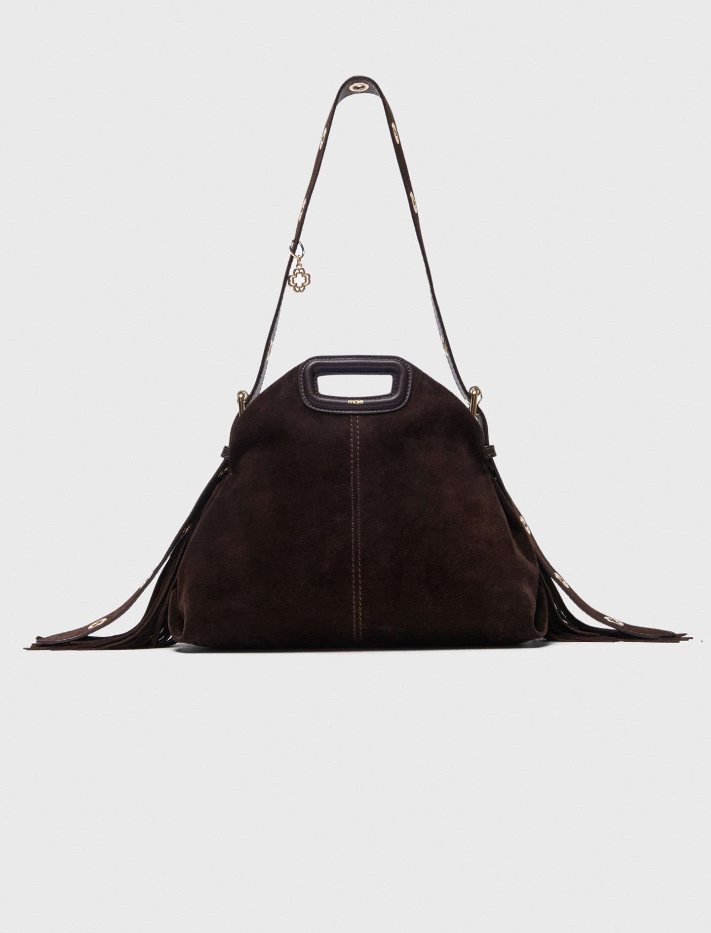 Suede Miss M bag
