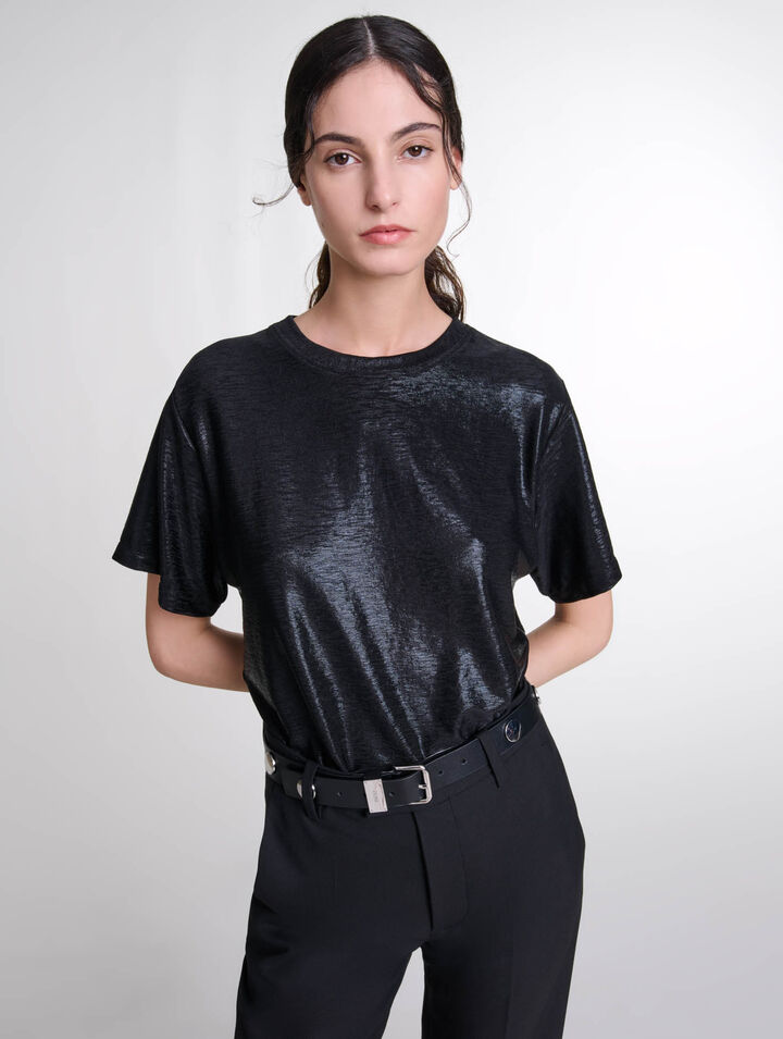 Lamé T-shirt