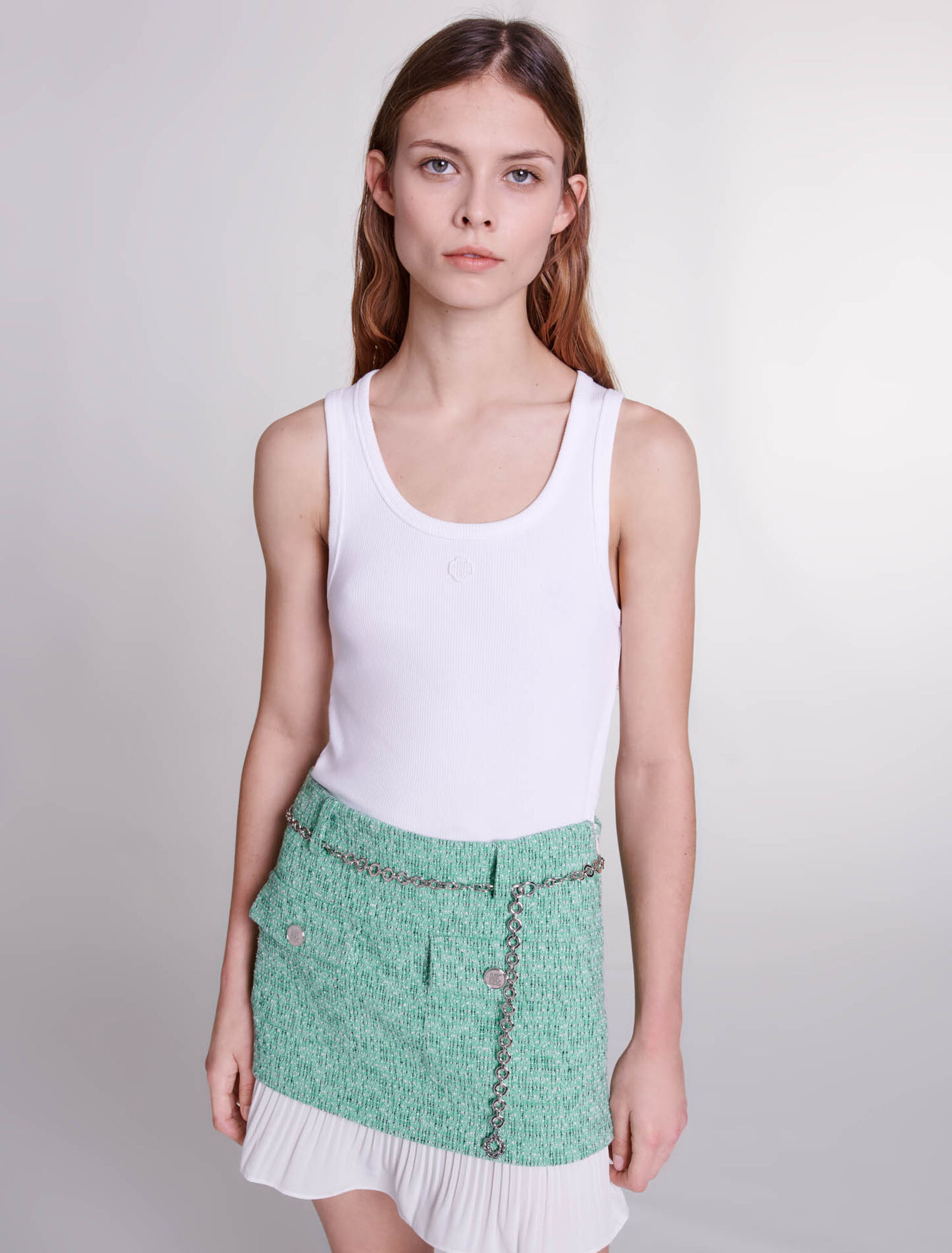 Short 2-in-1 skirt