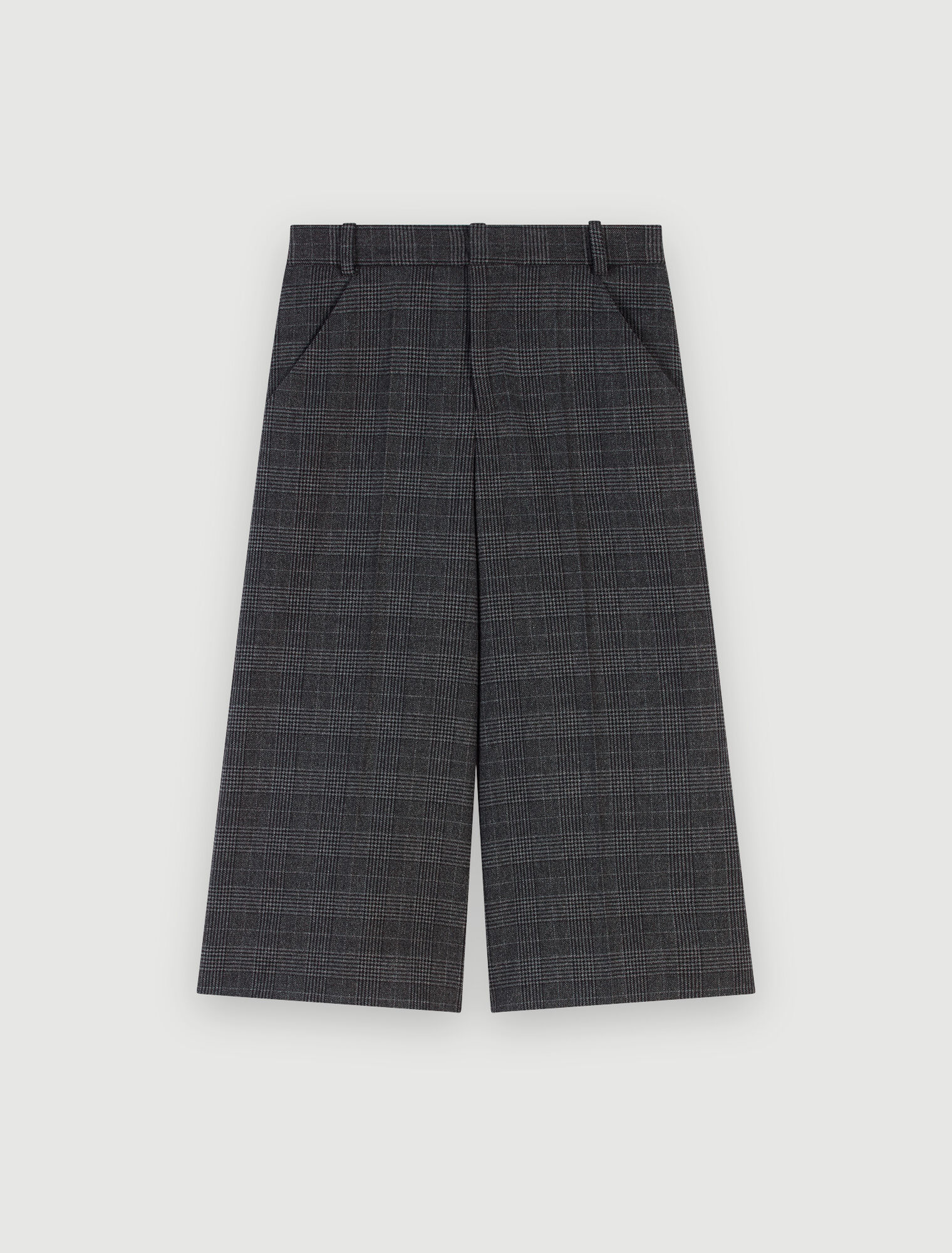 Checked Bermuda shorts