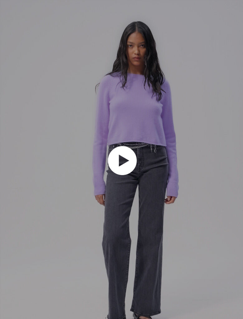 Black belted baggy jeans - High waist jeans | Maje