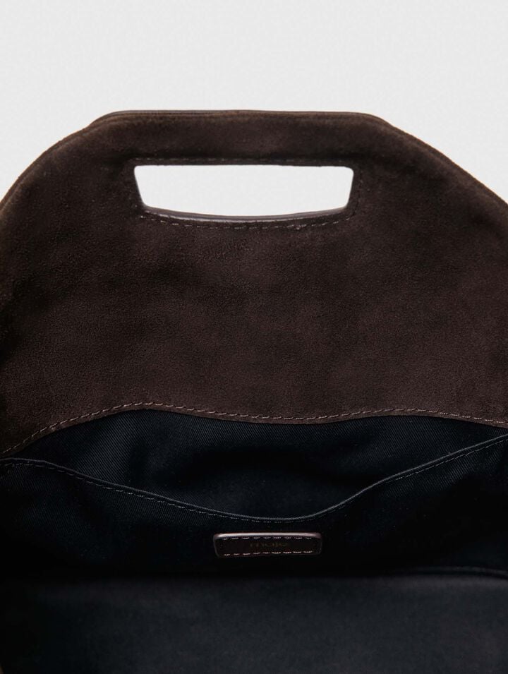 Suede Miss M bag