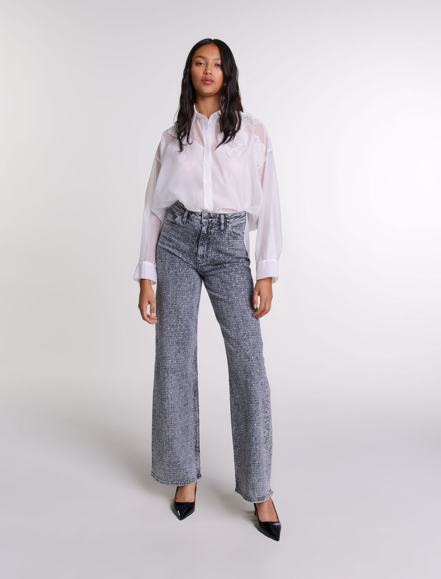 Organza shirt Shirts Maje