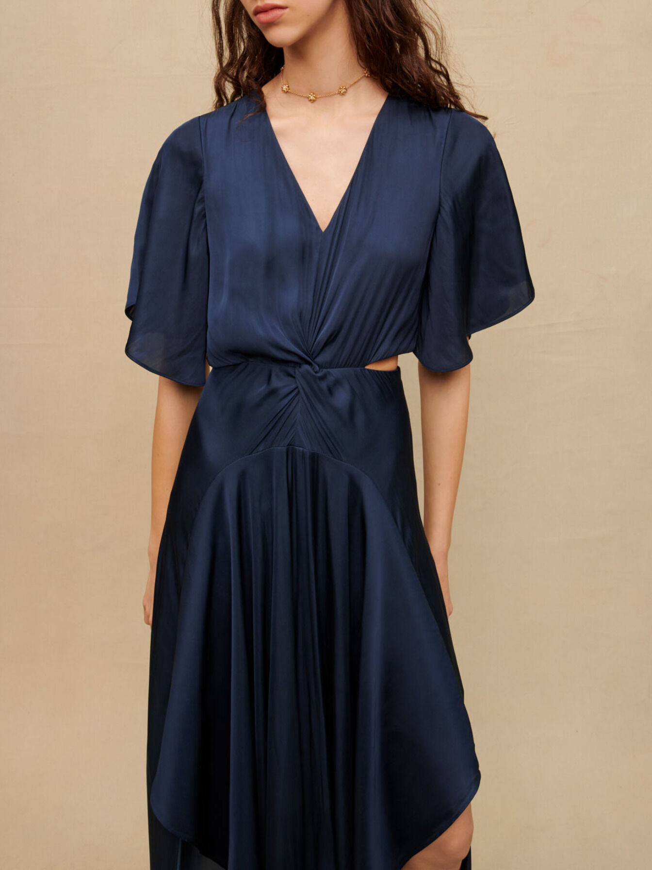 Maje scarf dress shop