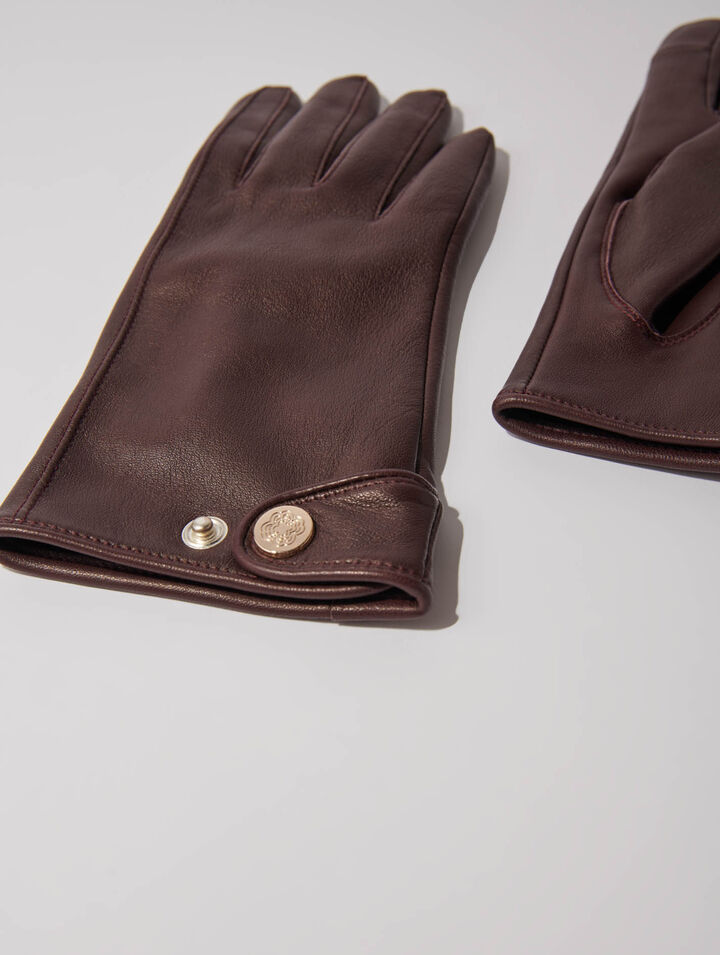 Leather gloves