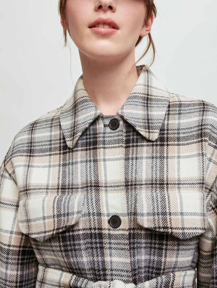 Check overshirt
