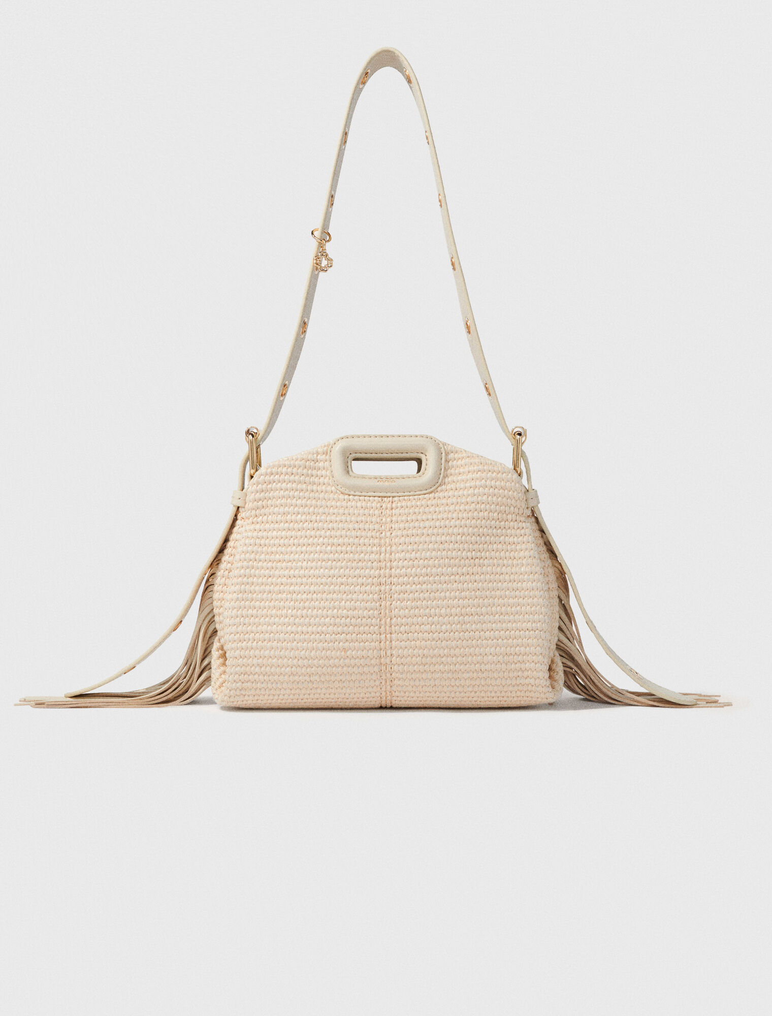 Raffia effect Miss M Mini bag