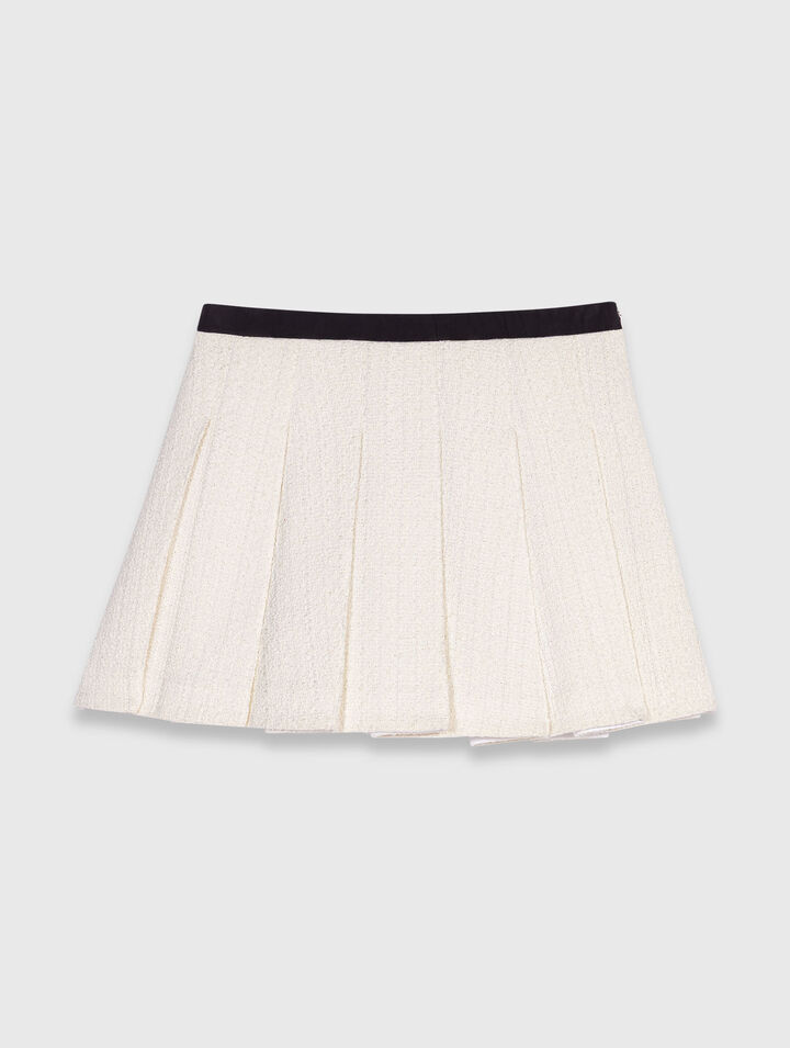 Tweed skort