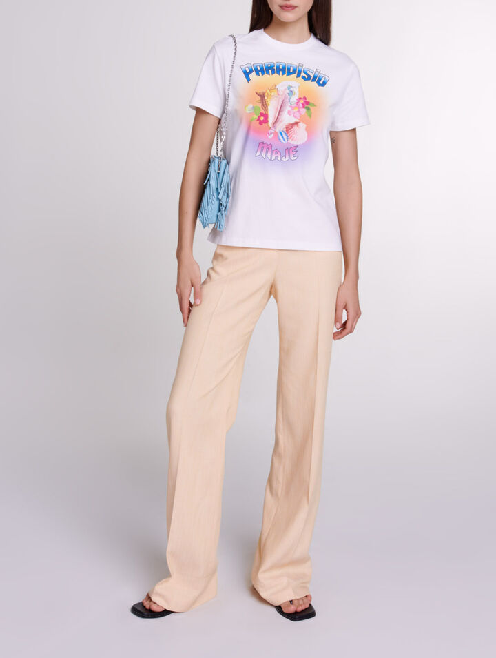 Paradisio printed t-shirt
