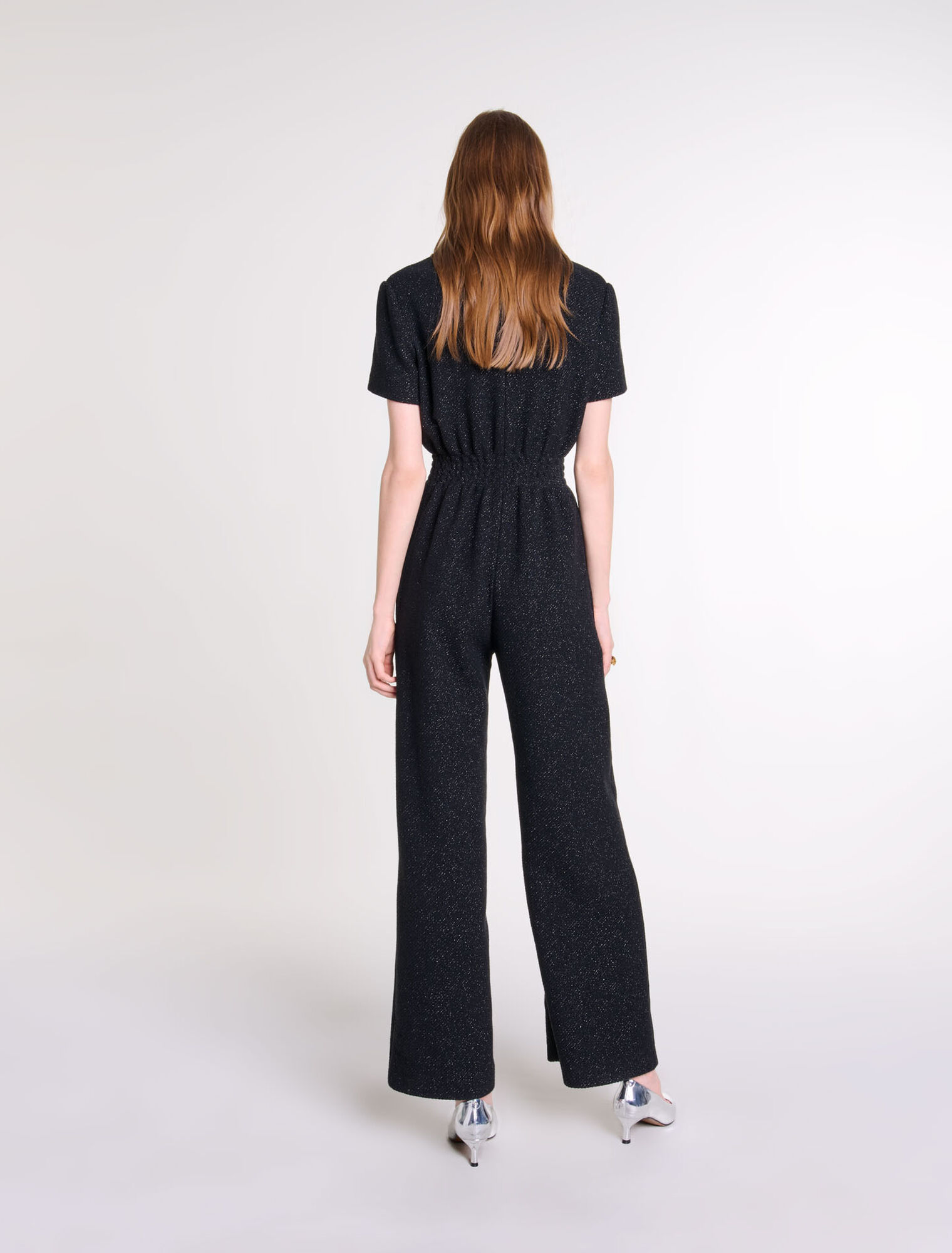 Tweed trouser suit