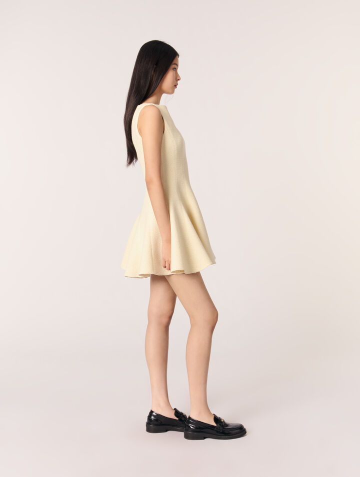 Short tweed dress