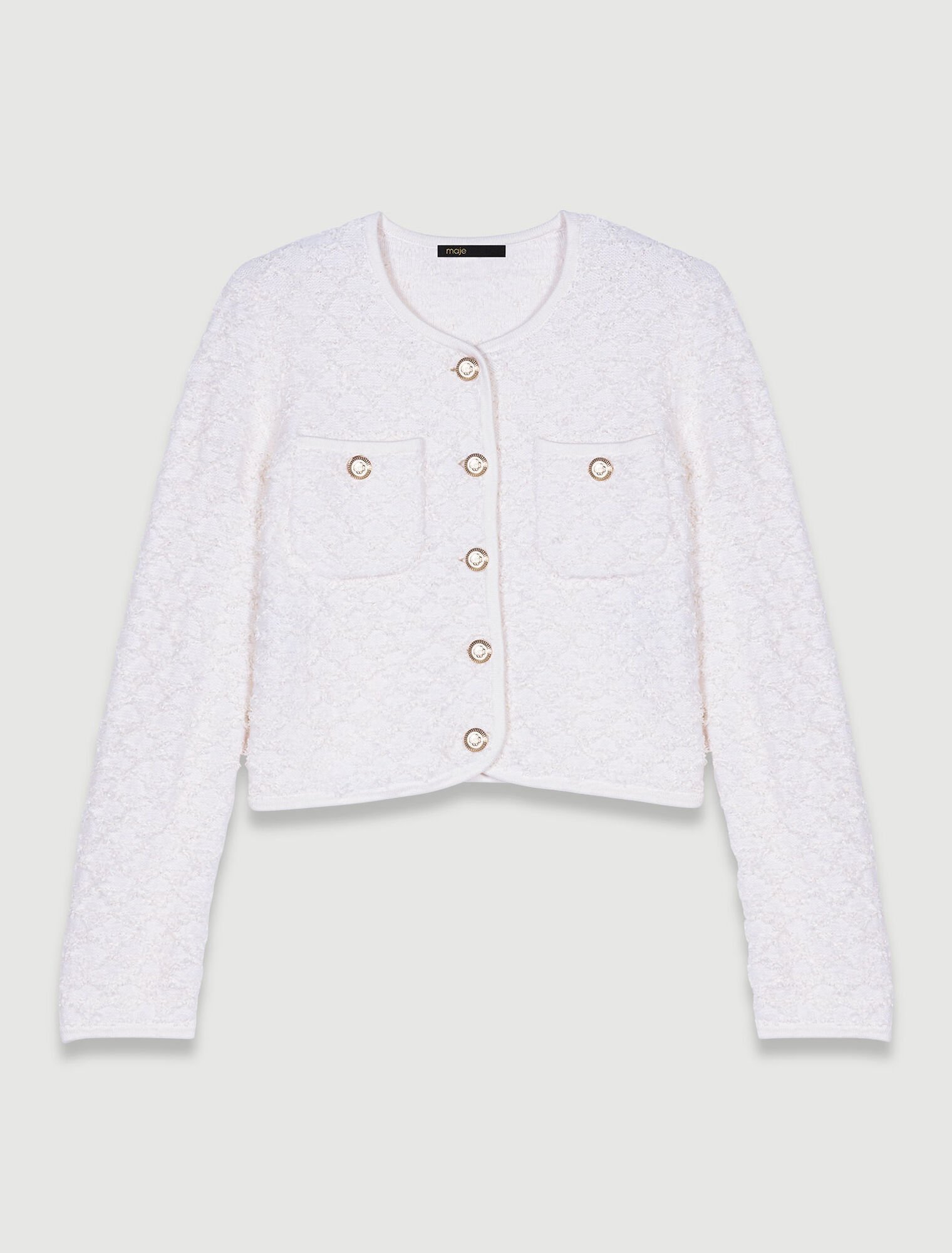 Knit cardigan