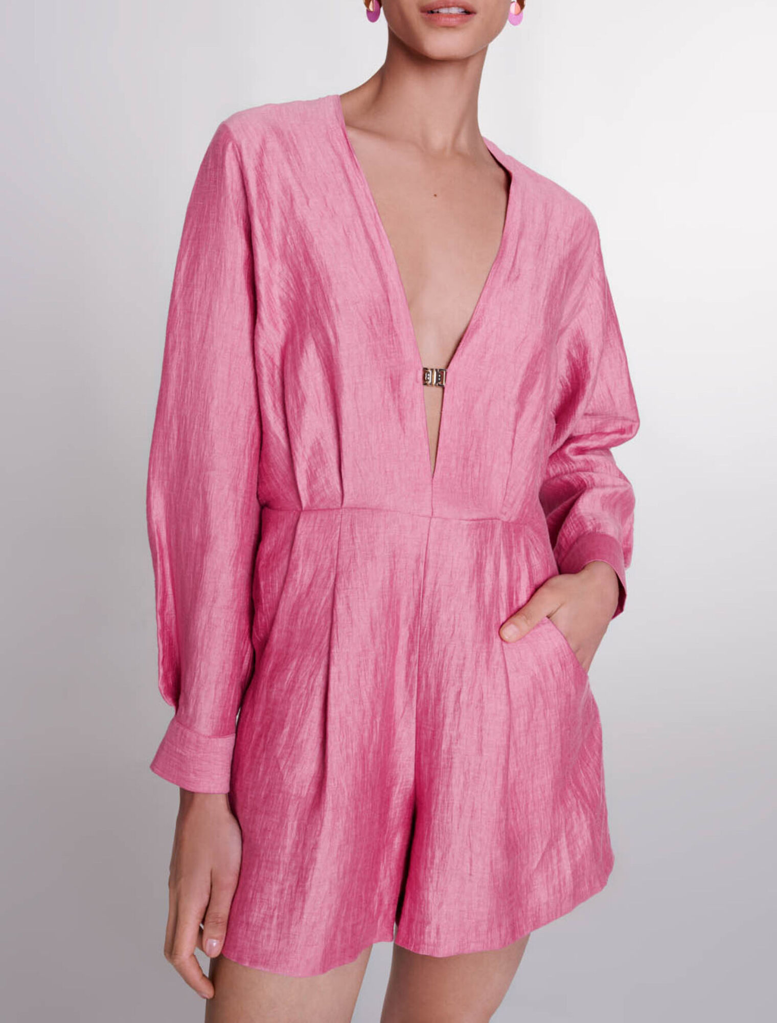 Linen playsuit