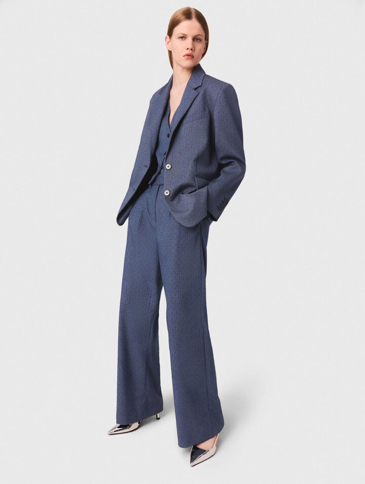 Rhinestone suit jacket