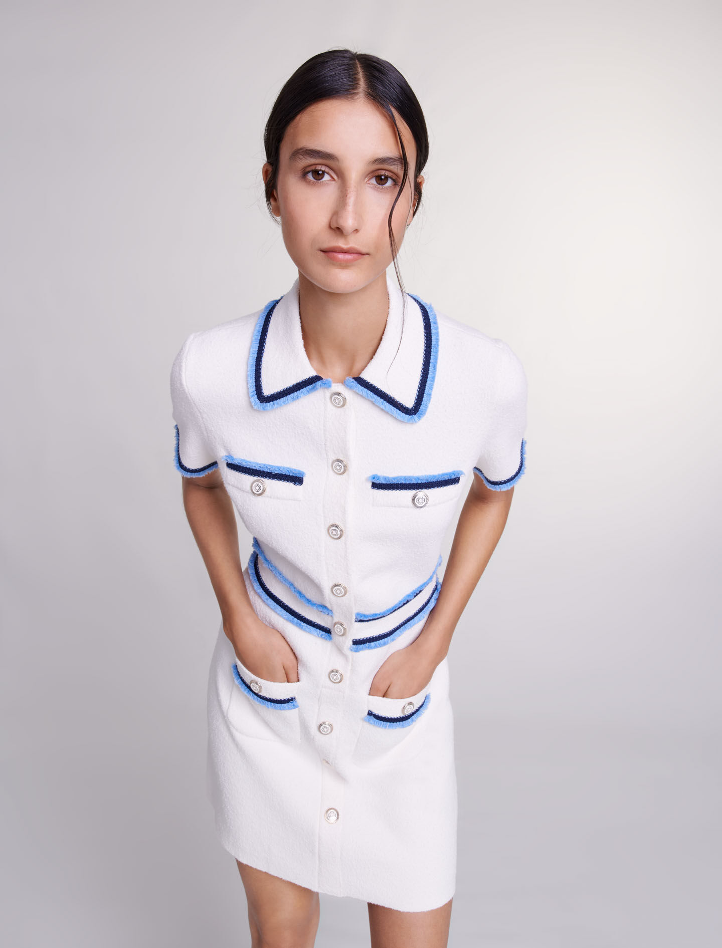 Short terry knit dress Short terry knit dress