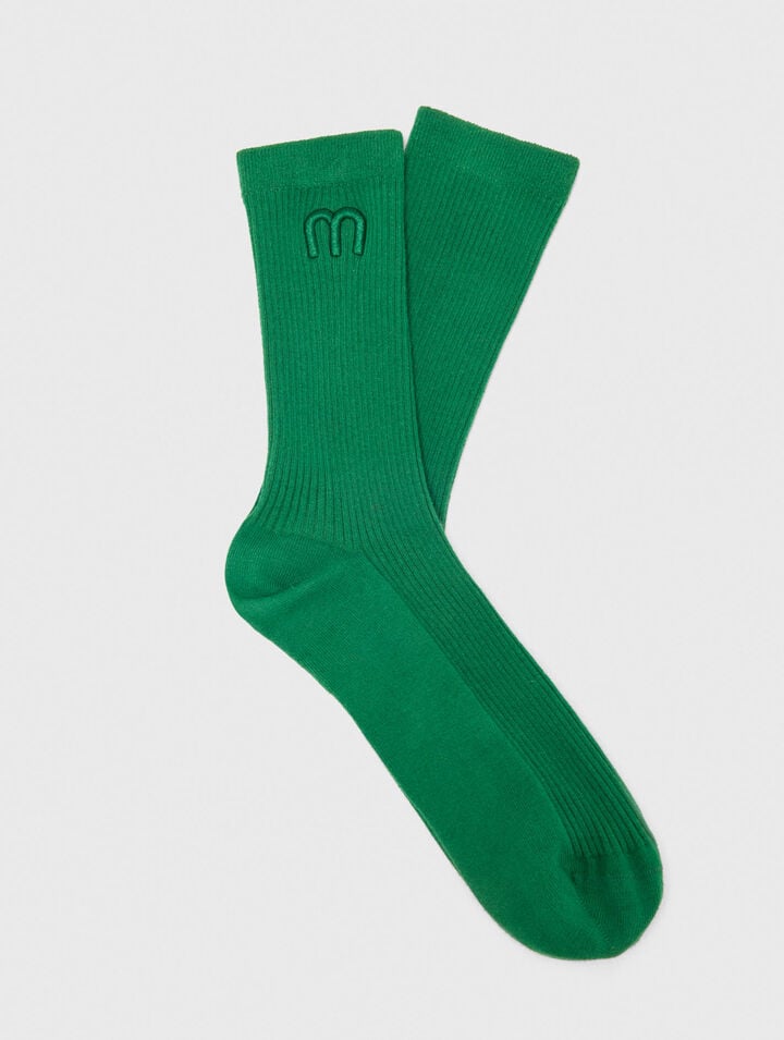 Colourful cotton socks
