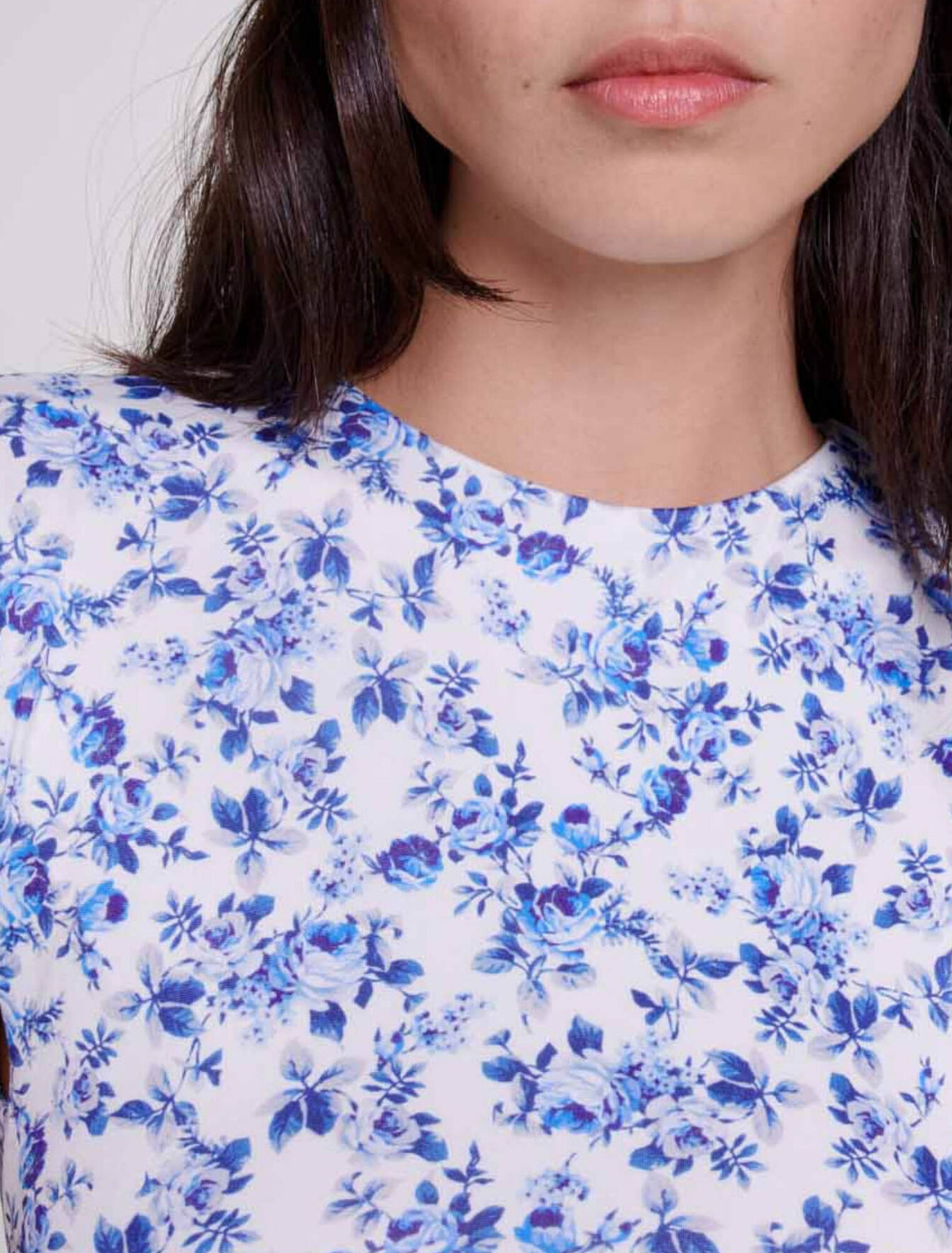 Patterned maxi dress